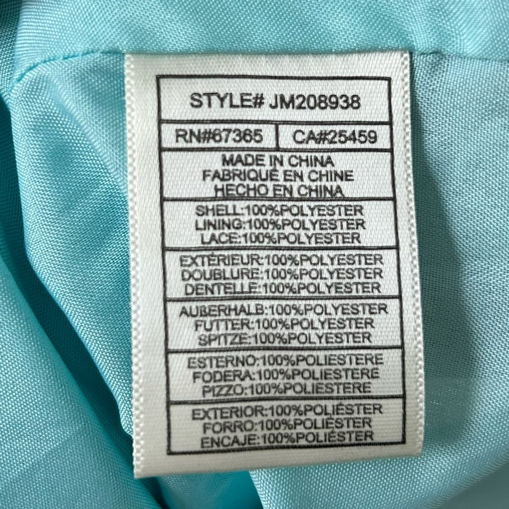Betsey Johnson Tiffany Blue Romantic Midi Dress Size M - Picture 11 of 11